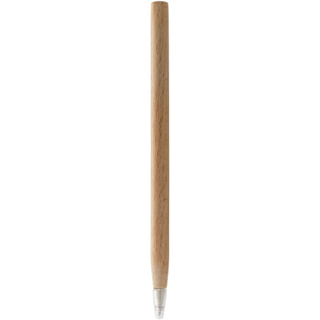 Stylo bille publicitaire en bois encre noire Arica