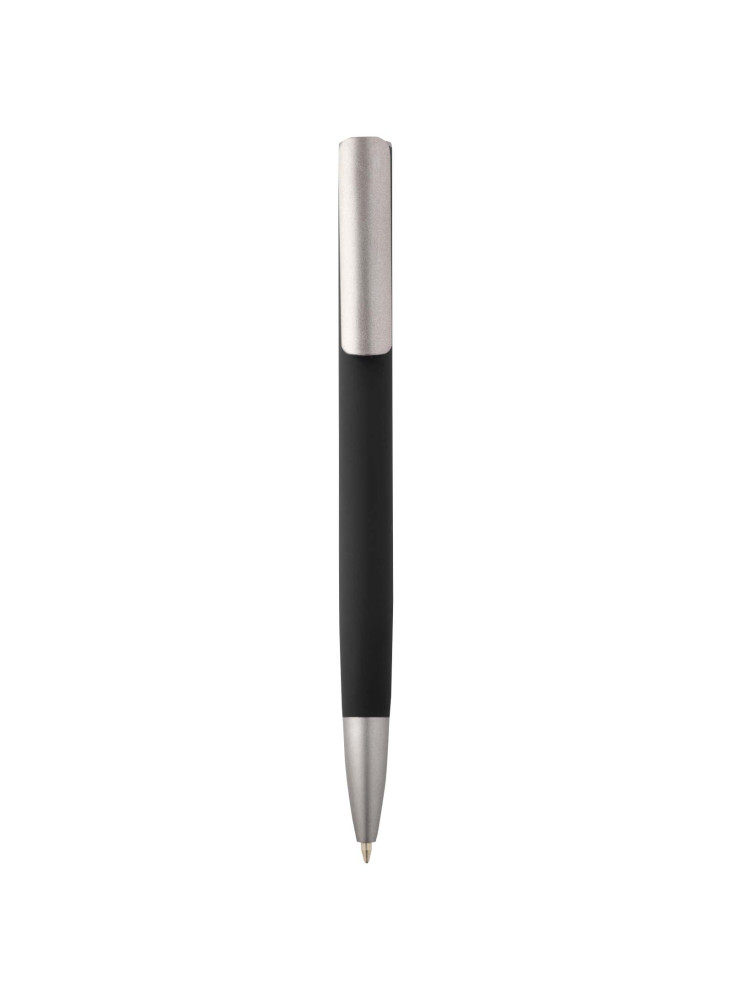 Stylo bille publicitaire en aluminium recyclé encre noire Ziguur