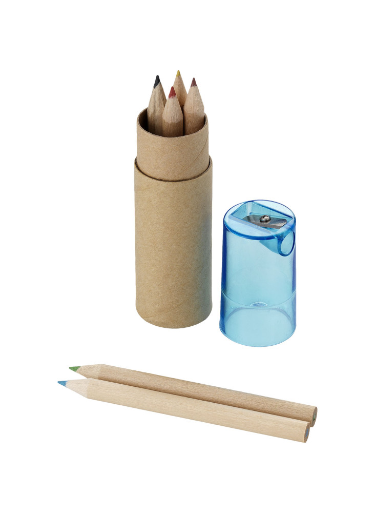 Set publicitaire crayons couleur x6 Kram