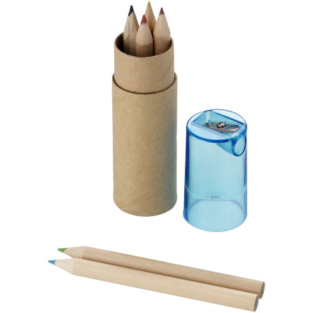 Set publicitaire crayons couleur x6 Kram
