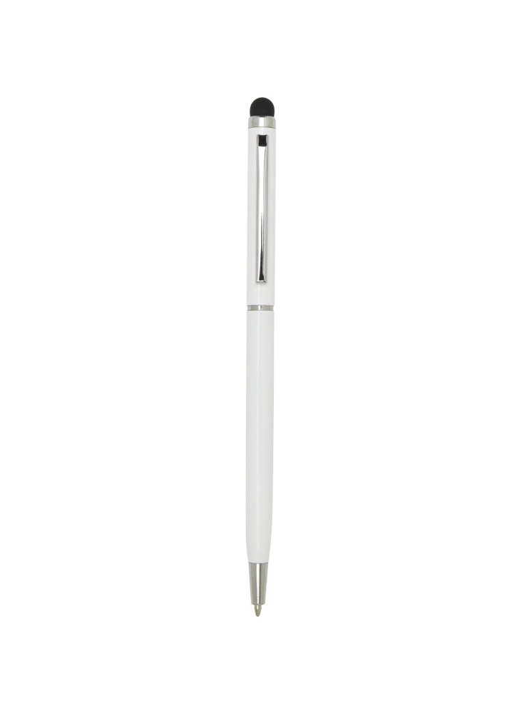 Stylo bille publicitaire en aluminium avec stylet encre bleue Ore