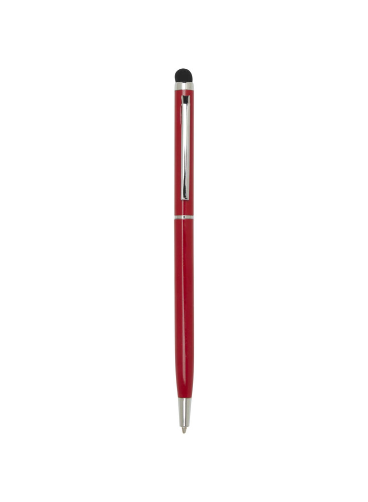 Stylo bille publicitaire en aluminium avec stylet encre bleue Ore