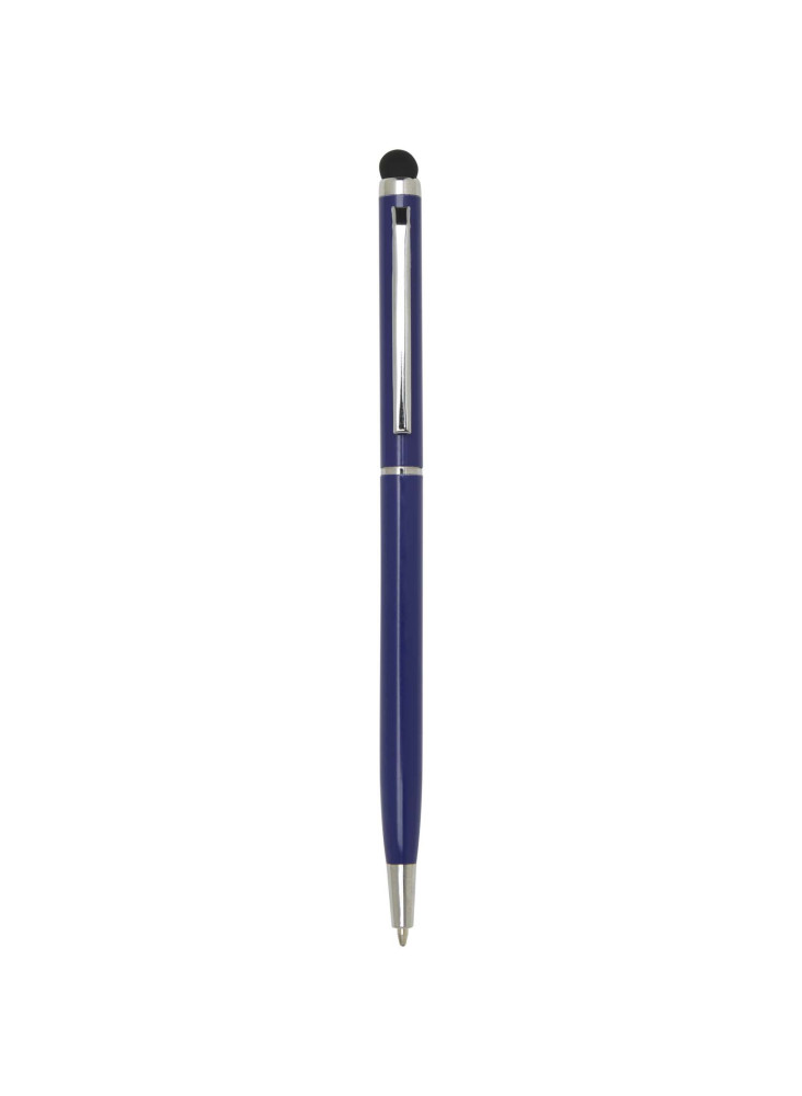 Stylo bille publicitaire en aluminium avec stylet encre bleue Ore
