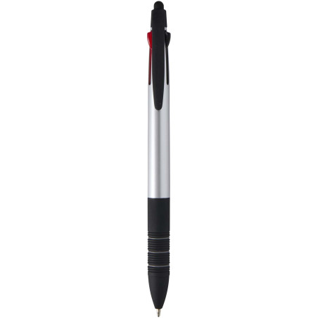 Stylo bille Trine recyclé RCS 3 encres avec stylet