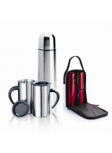 Thermos + 2 Mugs + Sac