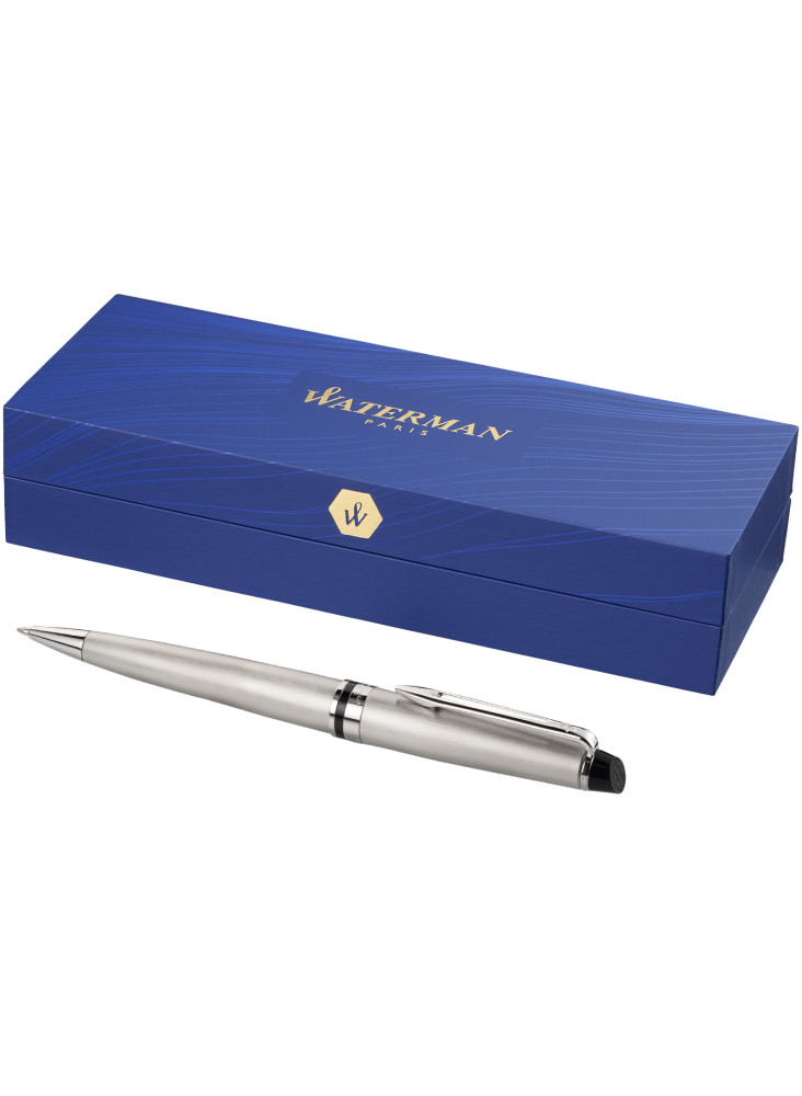 Stylo bille publicitaire métal encre bleue Expert Waterman