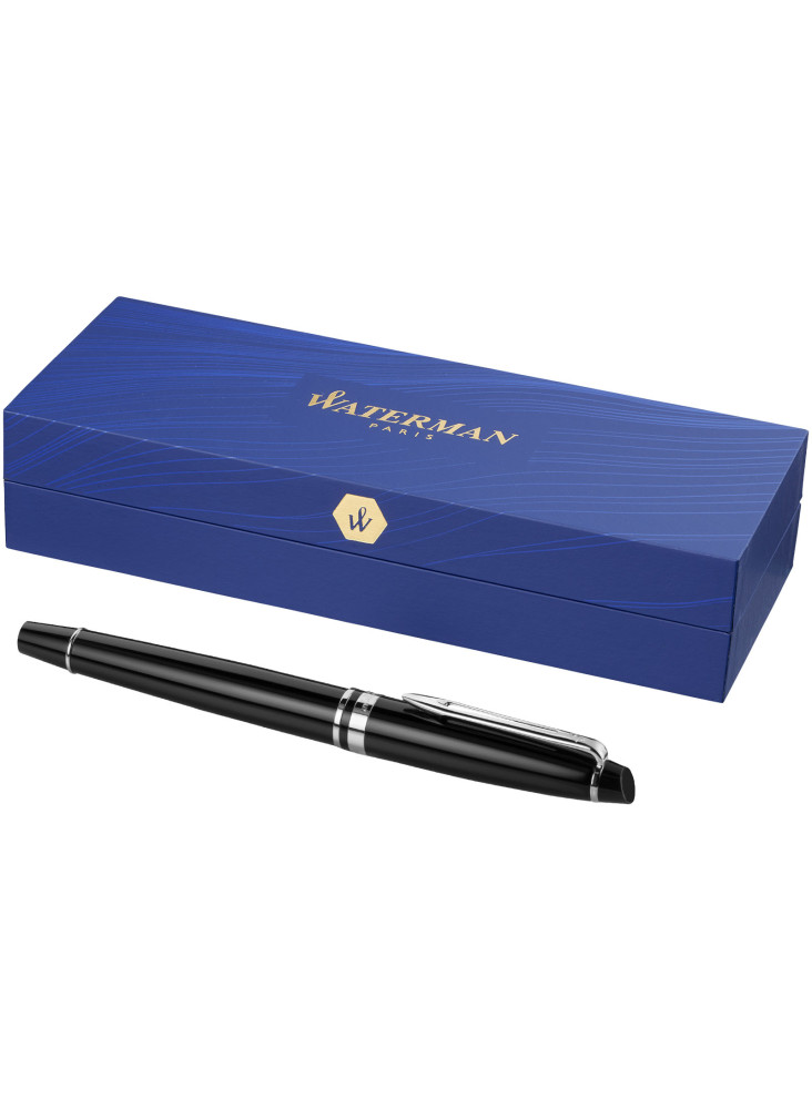 Stylo plume publicitaire laiton encre bleue Expert Waterman