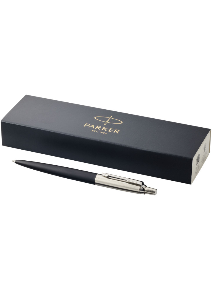 Stylo bille publicitaire encre bleue Jotter Bond Street Parker