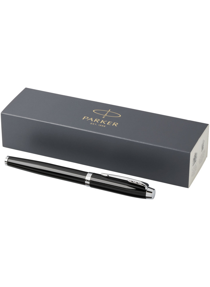 Stylo roller publicitaire encre noire IM Parker