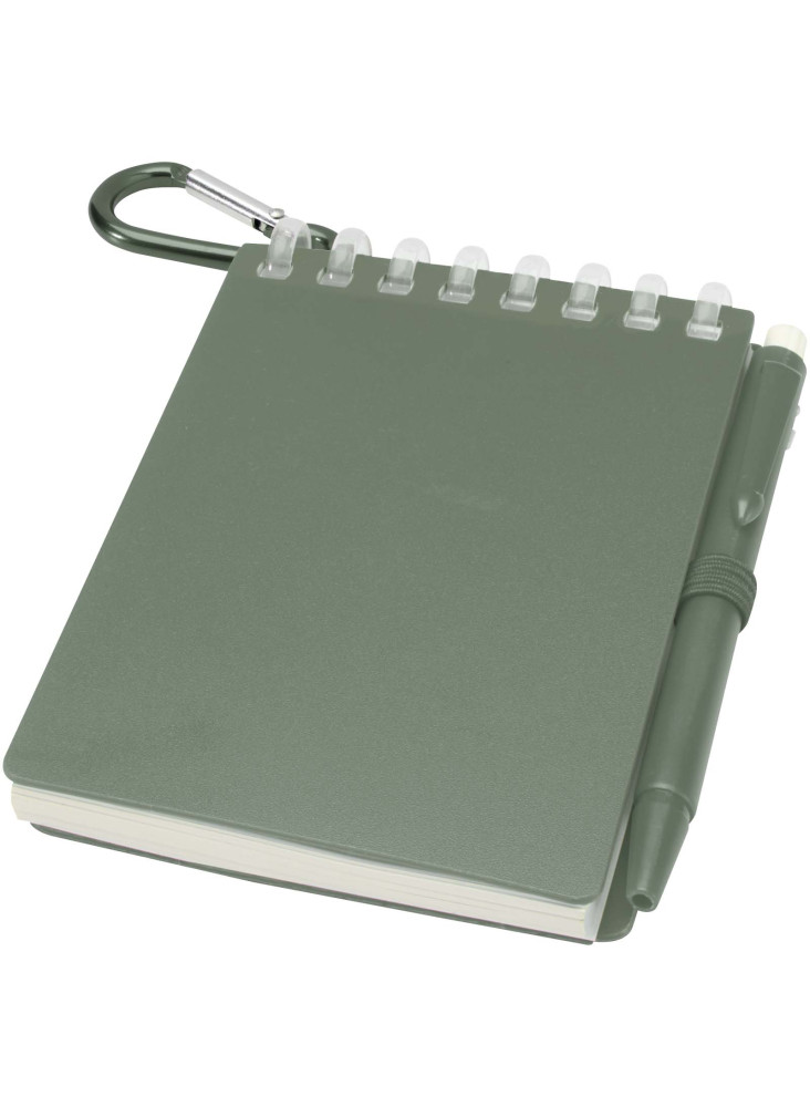 Set publicitaire carnet stylo recyclé Lig Mini
