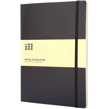 Carnet publicitaire Moleskine Classic XL ligné à couverture souple