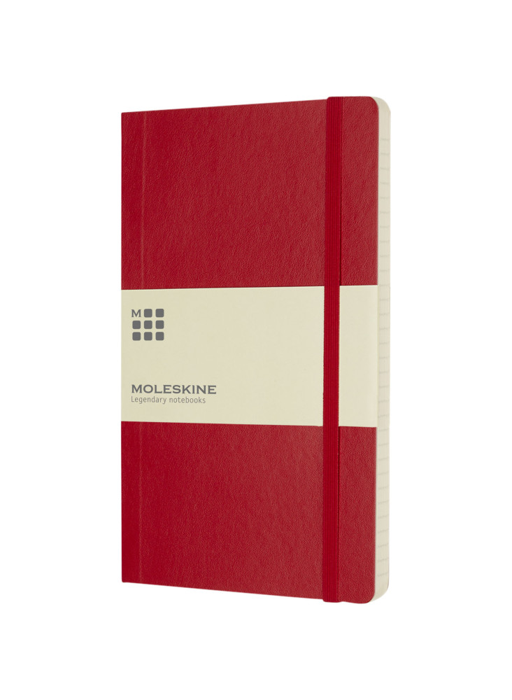 Carnet publicitaire Moleskine Classic L ligné à couverture souple