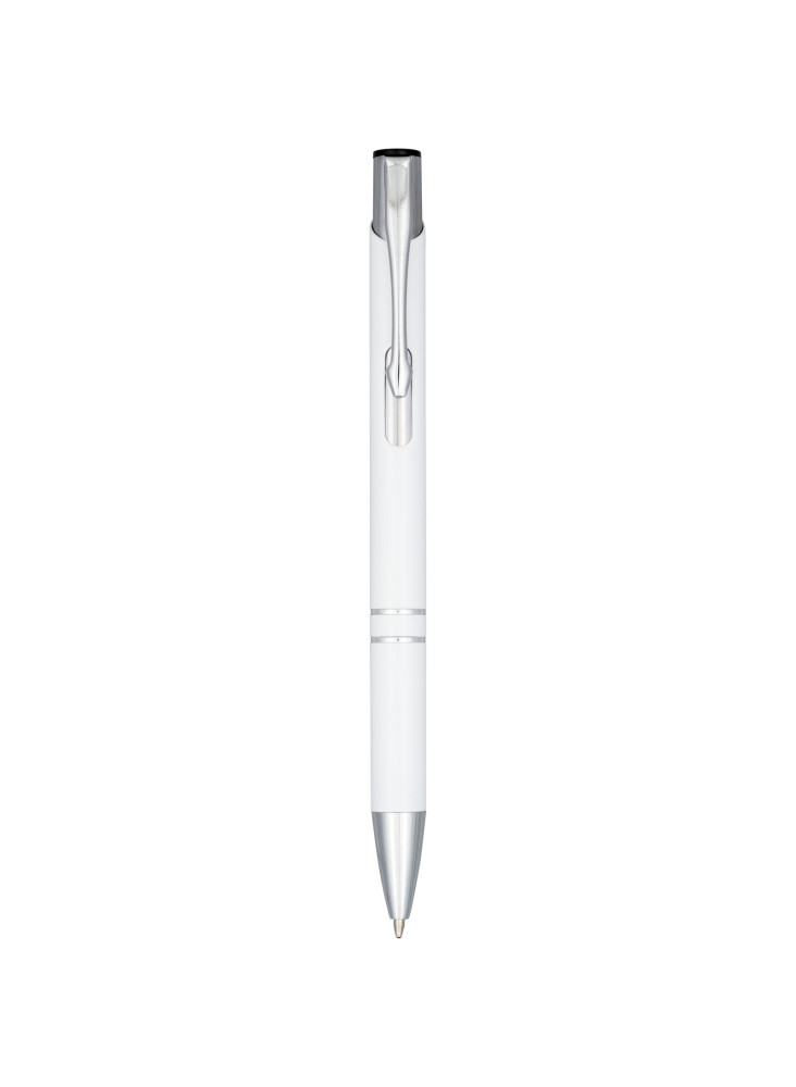 Stylo bille aluminium anodisé Moneta (encre bleue)