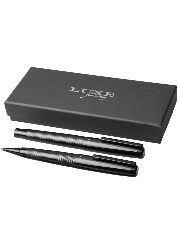 Coffret cadeau stylo duo Gloss (encre noire)