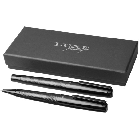 Coffret publicitaire stylo bille roller Gloss