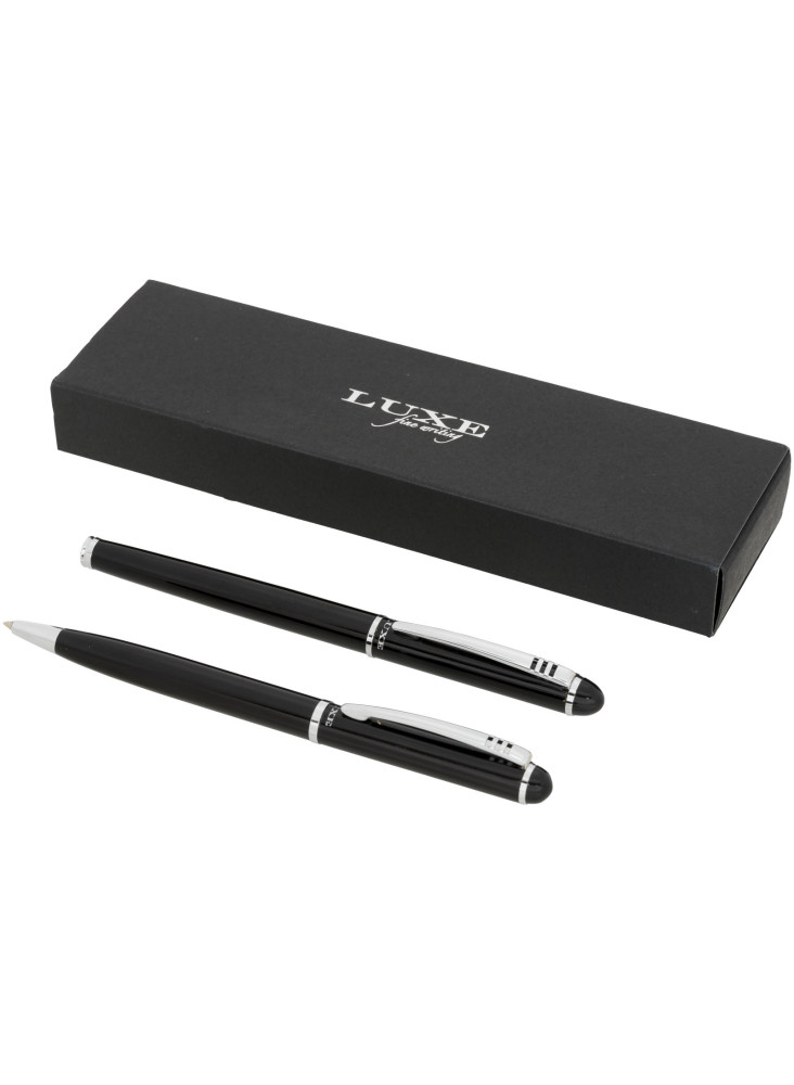 Parure publicitaire stylo bille roller Andante