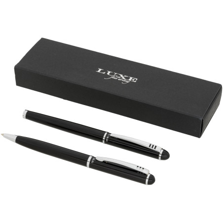 Parure publicitaire stylo bille roller Andante