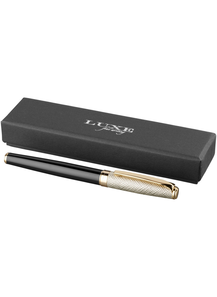 Stylo bille publicitaire métal encre noire Doré Luxe