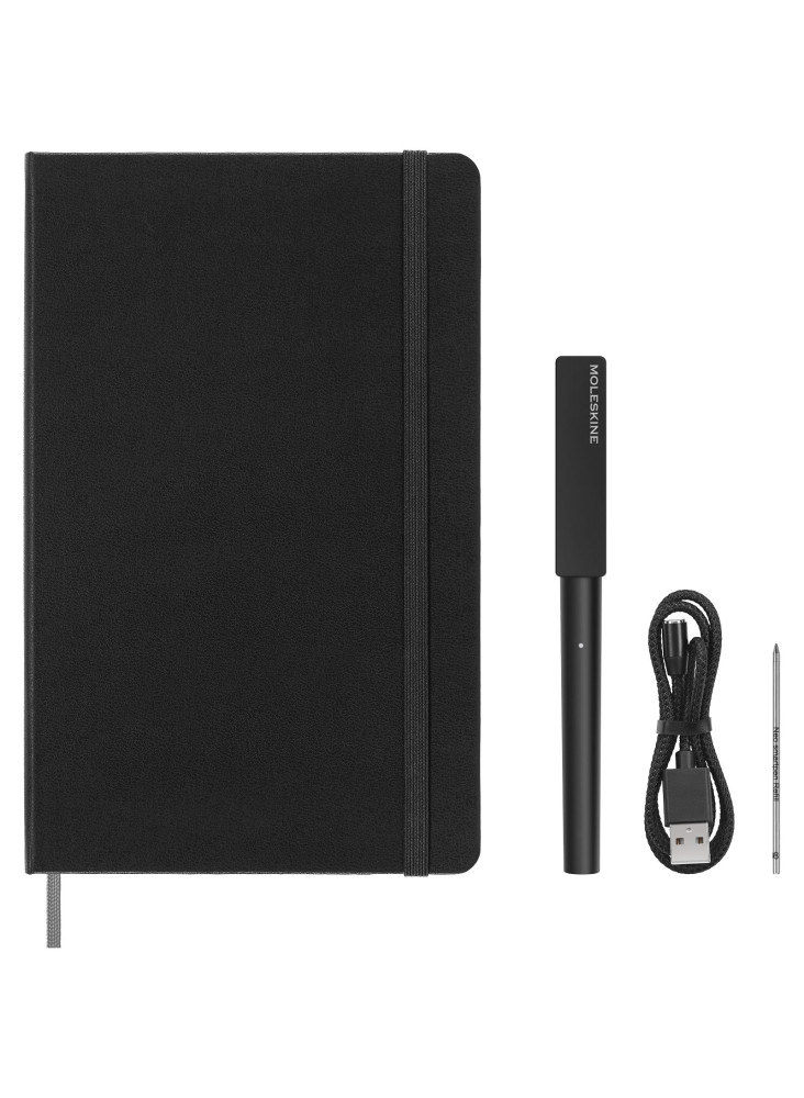 Parure publicitaire écriture connectée Moleskine Smart