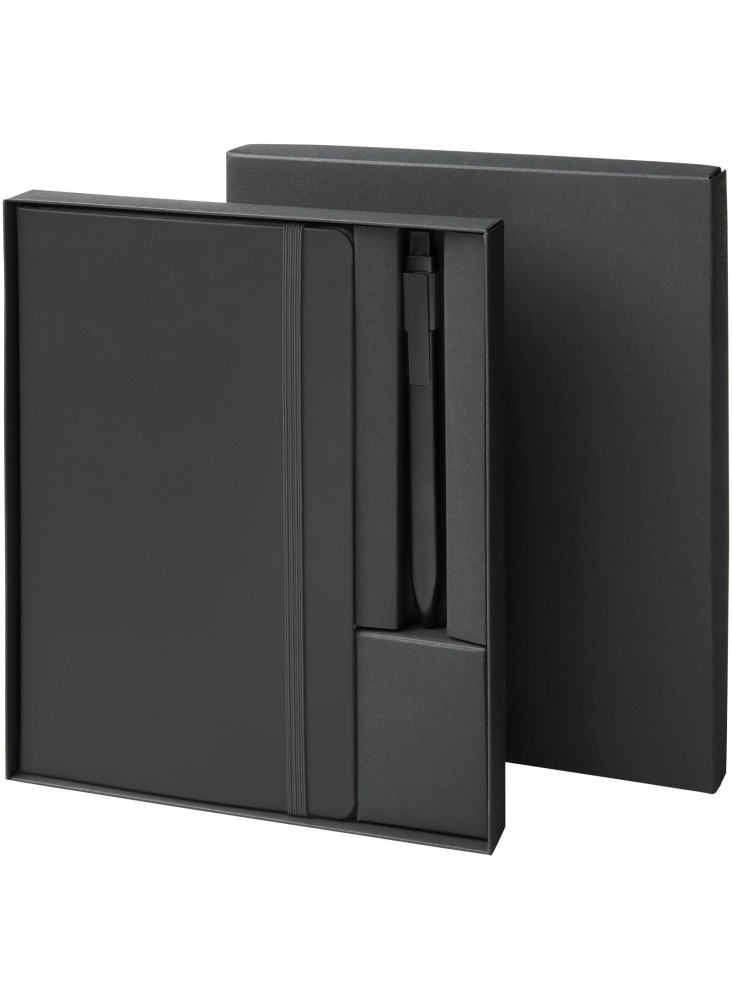Coffret cadeau avec cahier A5 et stylo Moleskine