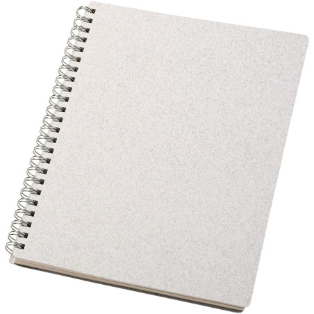 Carnet publicitaire à spirales A5 Bianco en coton recyclé