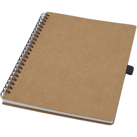Carnet publicitaire à spirales A5 Cobble en papier de pierre