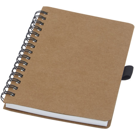 Carnet publicitaire à spirales A6 Cobble en papier de pierre