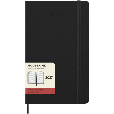 Agenda publicitaire quotidien Moleskine couverture rigide L