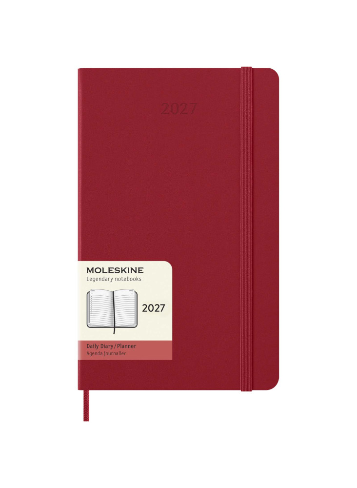 Agenda publicitaire quotidien Moleskine couverture rigide L