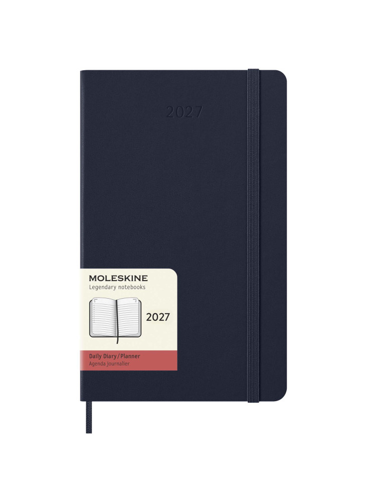 Agenda publicitaire quotidien Moleskine couverture rigide L