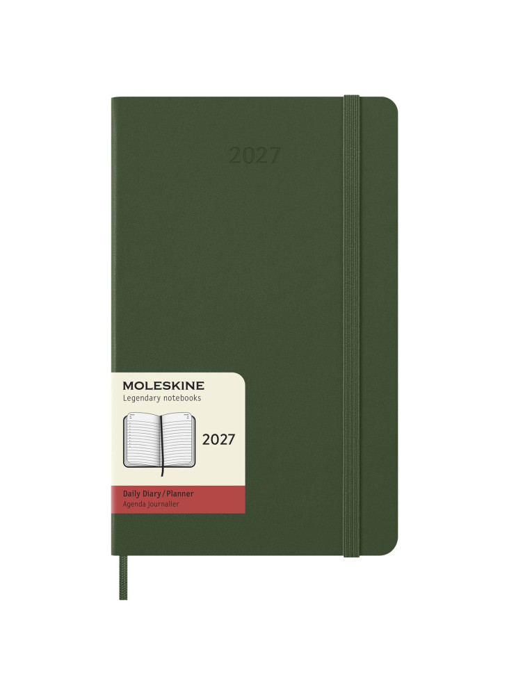 Agenda publicitaire quotidien Moleskine couverture rigide L