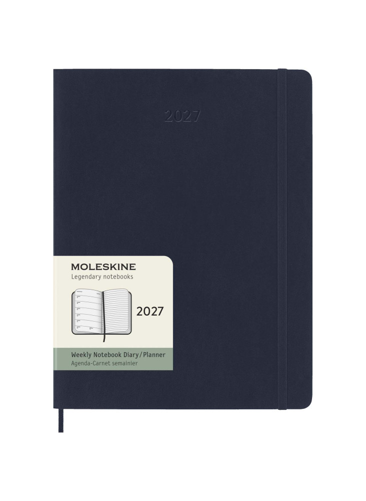 Agenda XL 12 mois Moleskine à couverture souple