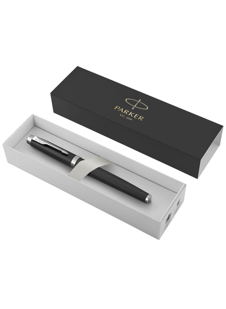 Stylo roller publicitaire encre noire IM Parker