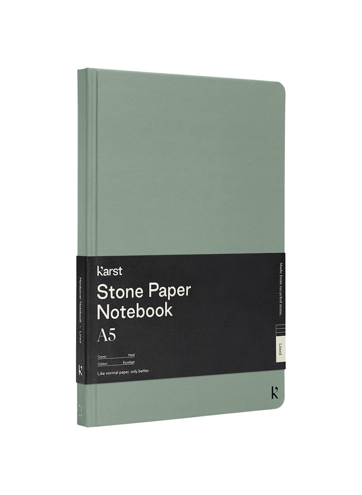 Carnet publicitaire A5 en papier de pierre K'arst