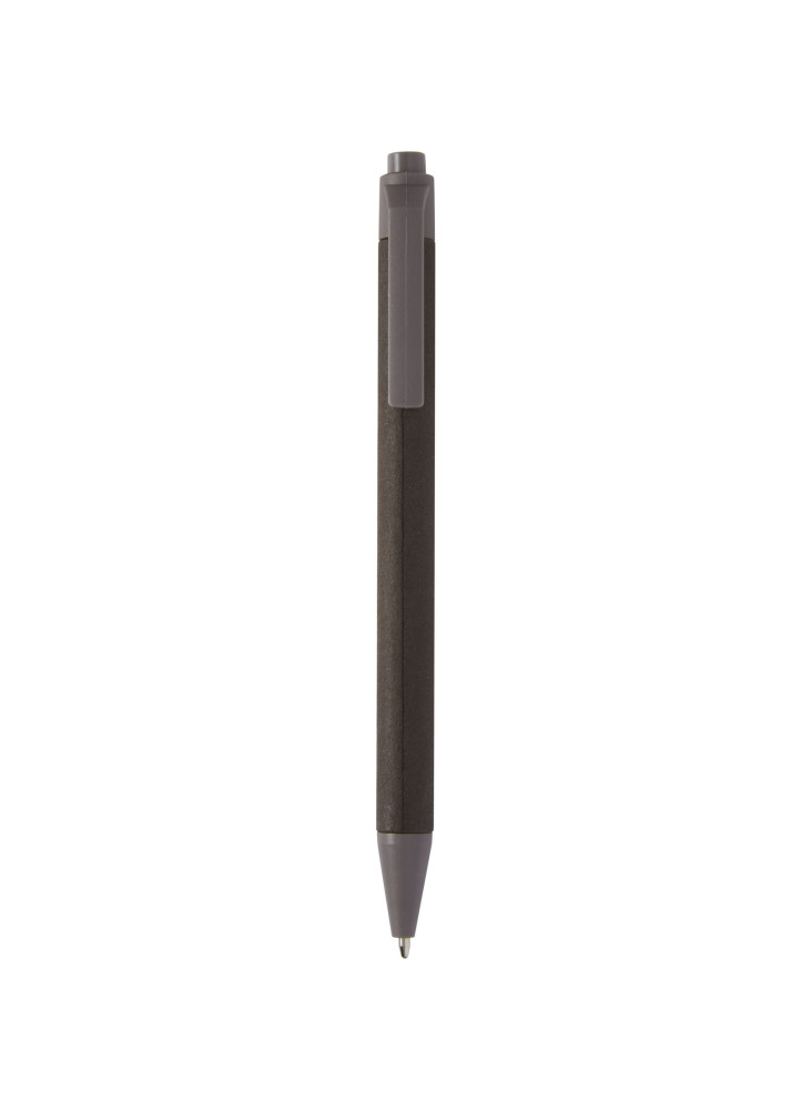 Stylo bille publicitaire en papier Crush encre noire Fabianna