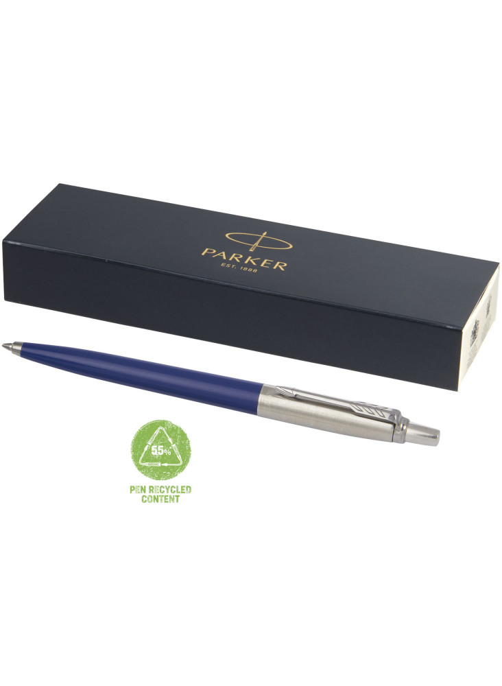 Stylo bille publicitaire recyclé encre bleue Jotter Parker