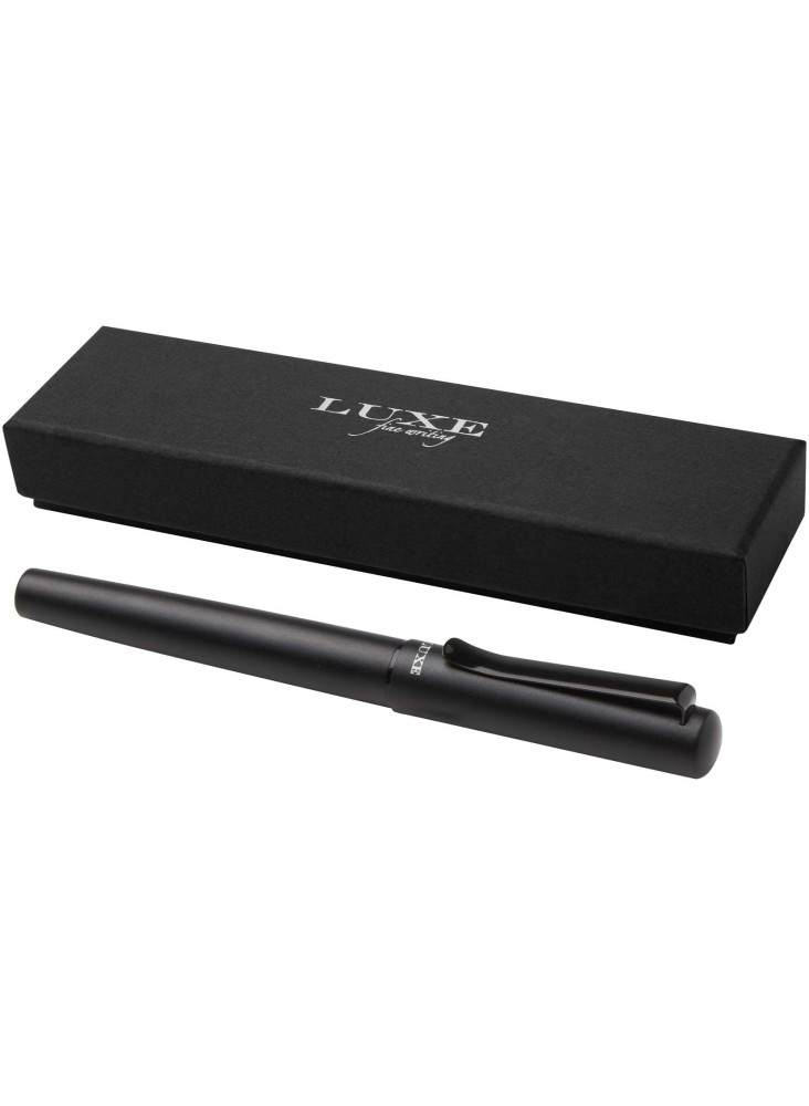Stylo plume Lucetta en aluminium recyclé (encre noire)