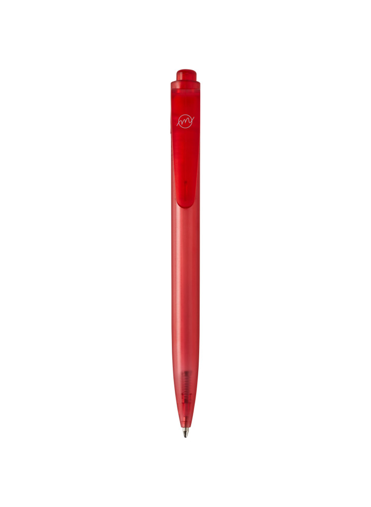 Stylo bille publicitaire en plastique océanique encre noire Thalaasa