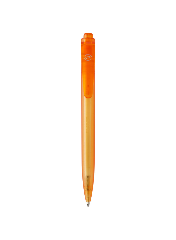 Stylo bille publicitaire en plastique océanique encre noire Thalaasa