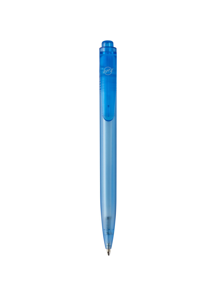 Stylo bille publicitaire en plastique océanique encre noire Thalaasa