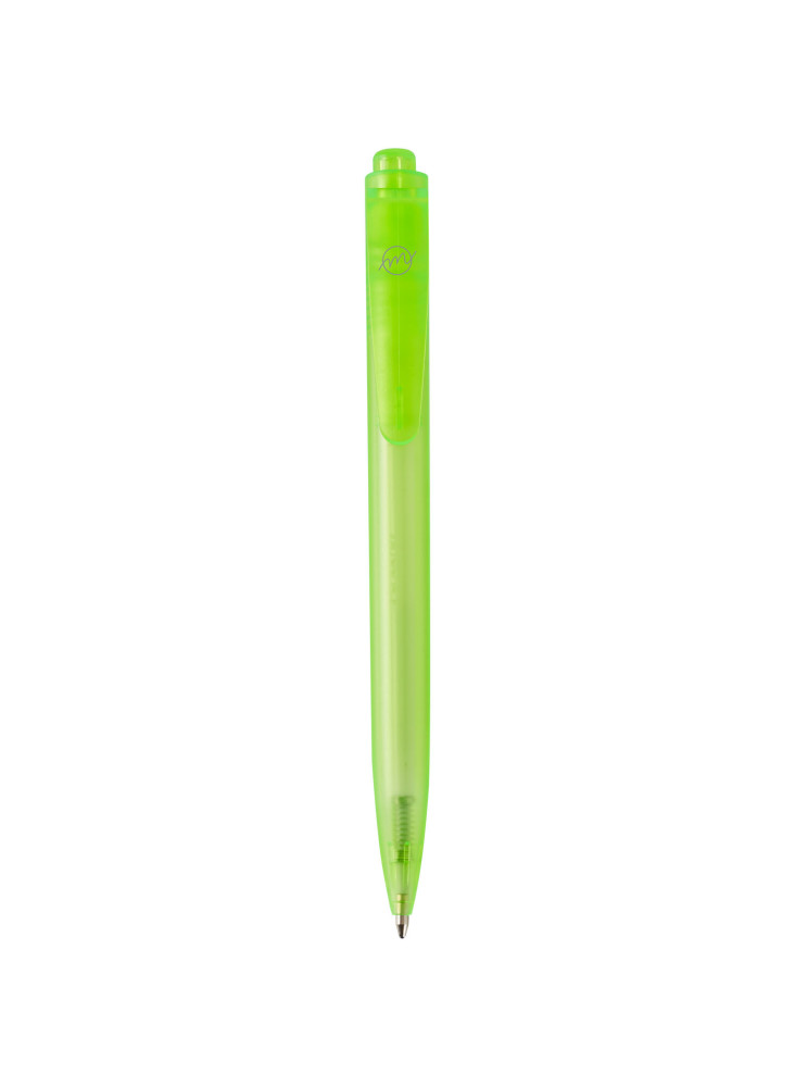 Stylo bille publicitaire en plastique océanique encre noire Thalaasa
