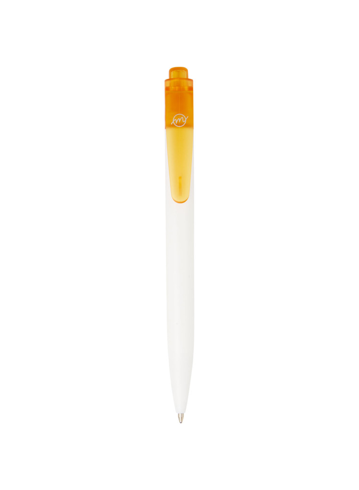 Stylo bille publicitaire en plastique océanique encre noire Thalaasa