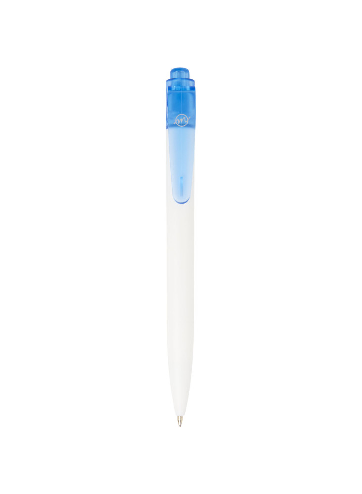 Stylo bille publicitaire en plastique océanique encre noire Thalaasa