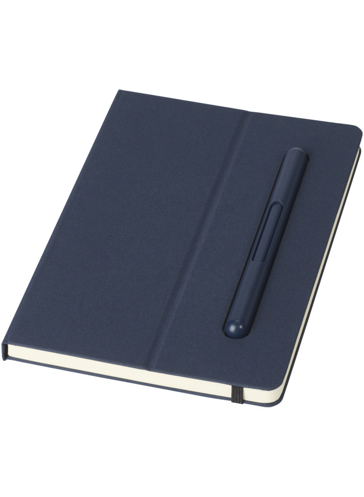 Ensemble publicitaire stylo et carnet recyclé Skribo