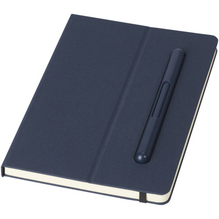 Ensemble publicitaire stylo et carnet recyclé Skribo
