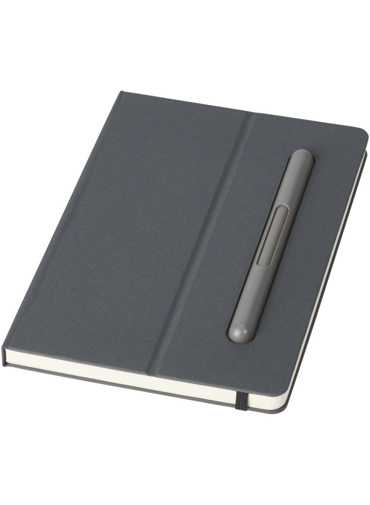 Ensemble publicitaire stylo et carnet recyclé Skribo