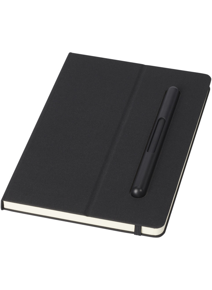 Ensemble publicitaire stylo et carnet recyclé Skribo