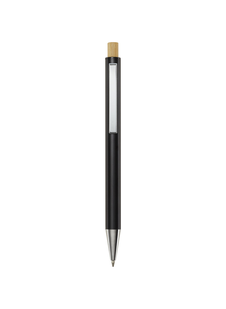 Stylo bille en aluminium recyclé Cyrus (encre bleue)