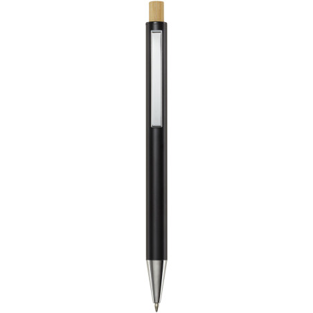 Stylo bille en aluminium recyclé Cyrus (encre bleue)
