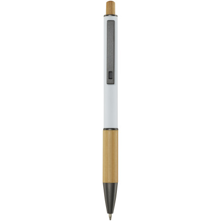 Stylo bille en aluminium recyclé Darius (encre bleue)